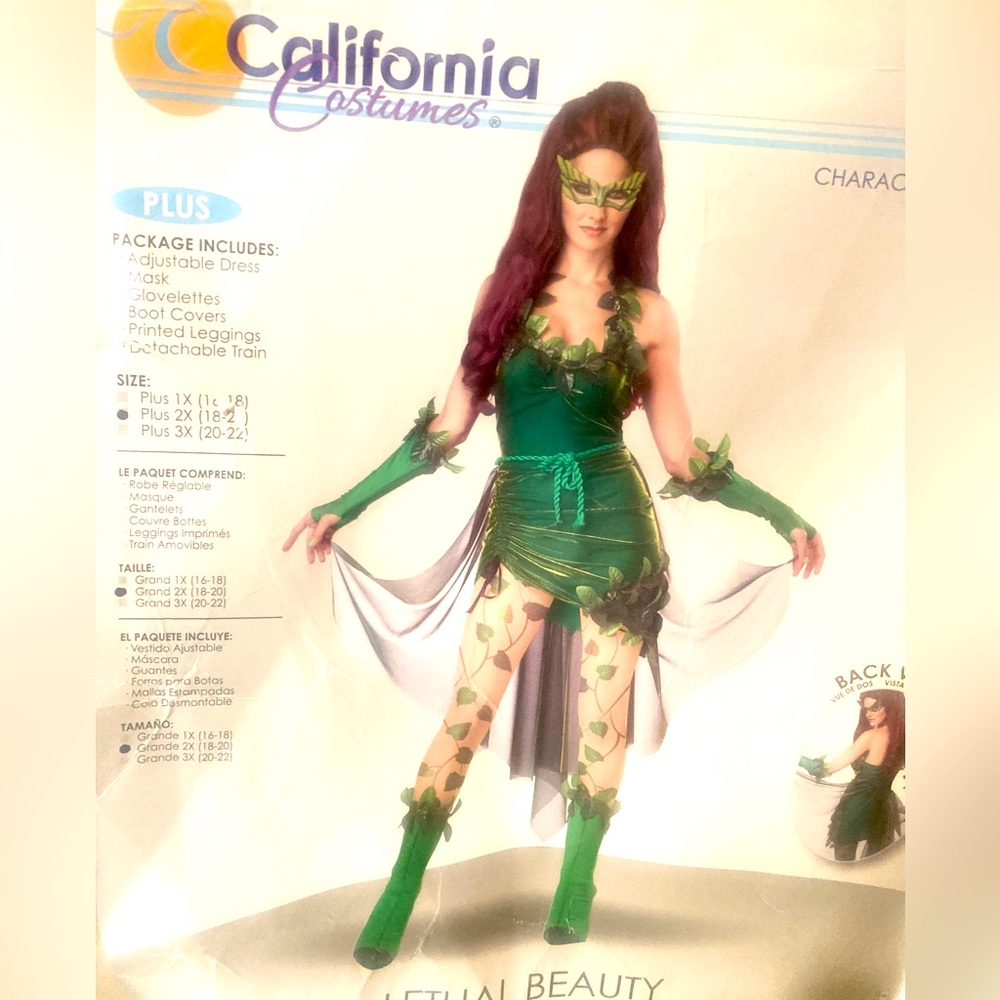 SOLD! Poison Ivy Halloween Costume